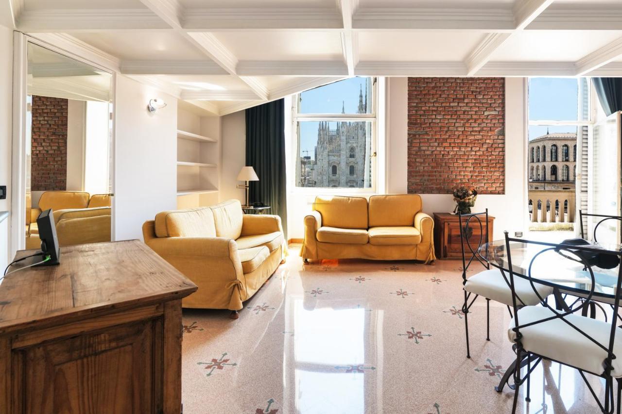 Duomo Cathedral View - Luxury Apartment 밀라노 외부 사진