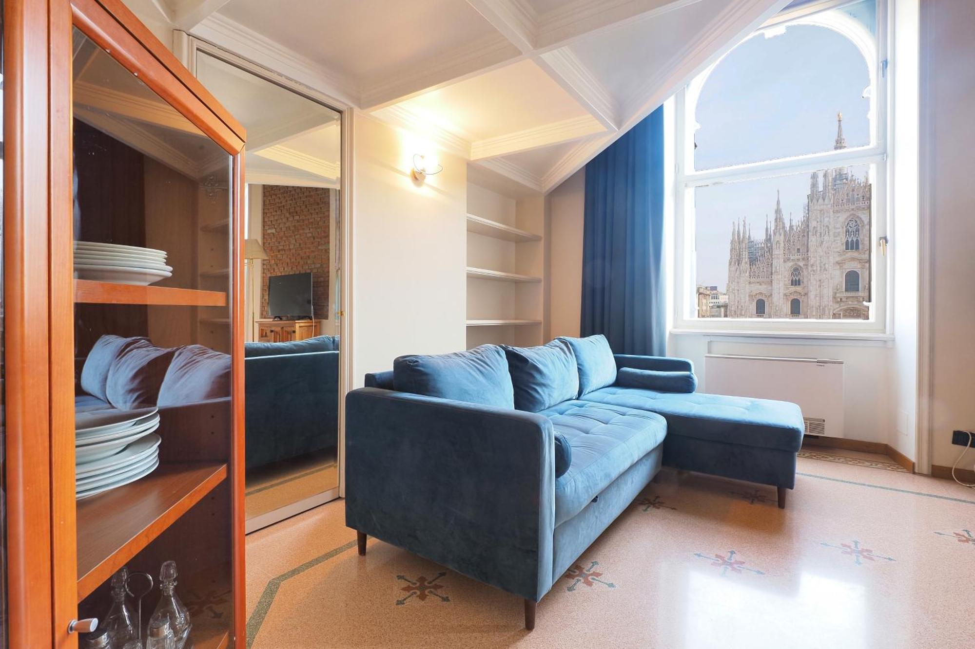 Duomo Cathedral View - Luxury Apartment 밀라노 외부 사진